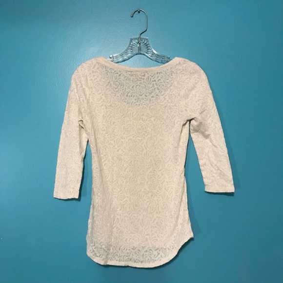 Flower Lace Shirt - Picture 4 of 4